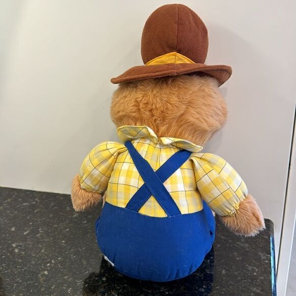 1995 Vintage The Berenstain bear plush PAPA Stuffed Animal Toy (21”with Hat) - Picture 4 of 6